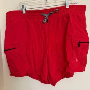 Torrid Happy Camper Red Shorts